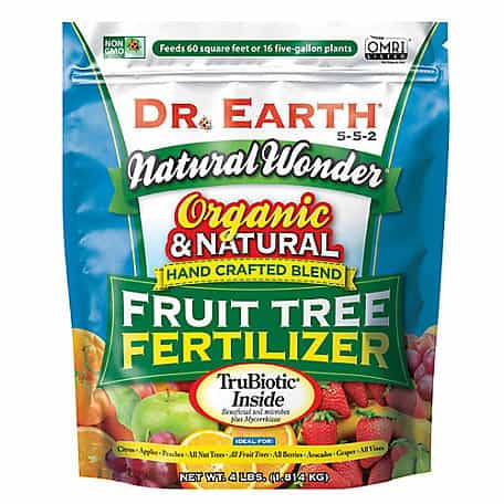 Dr. Earth Fruit Tree Fertilizer Grow Citrus Trees Indoors