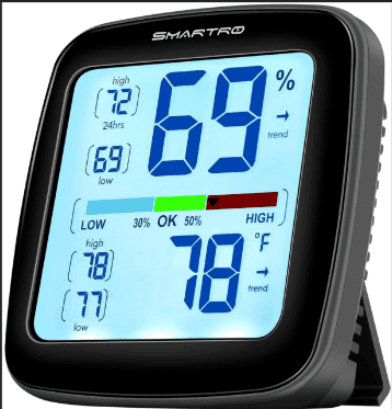 Smartpro SC42 Indoor Digital Hygrometer The Best Rated Hygrometers Grow Citrus Trees Indoors