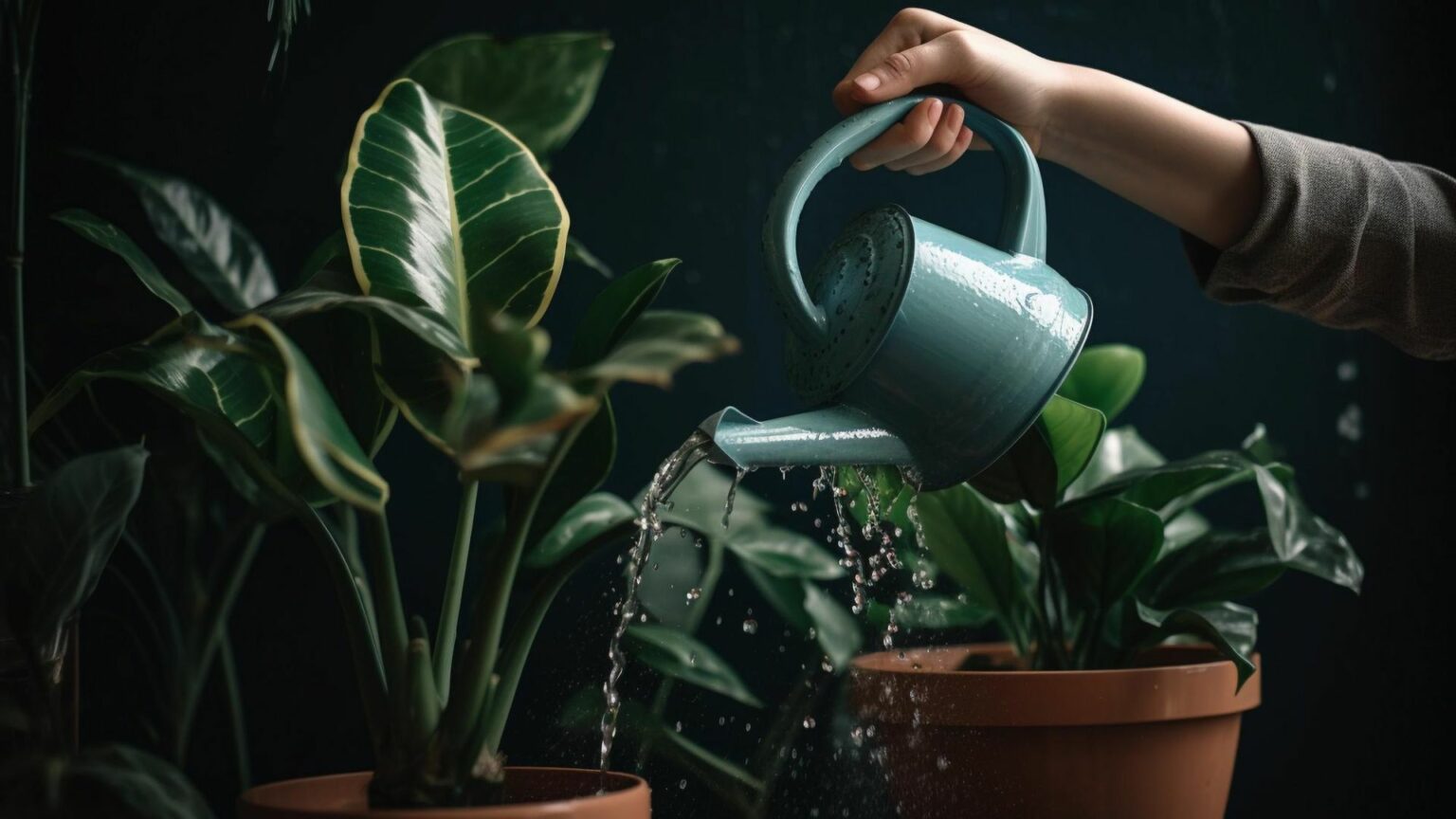 Watering Plants-When It Comes to Indoor Plants