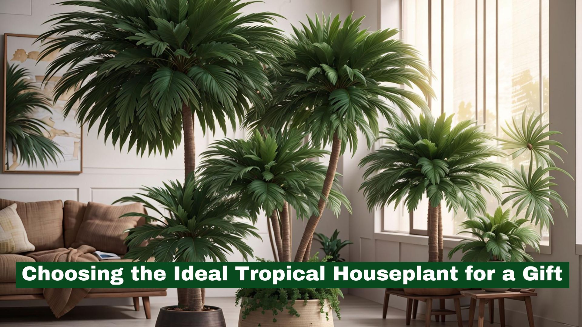 Choosing the Ideal Tropical Houseplant for a Gift