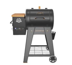 Pit Boss Lexington 500 Sq in Wood Fired Pellet Grill and Smoker – Onyx Series