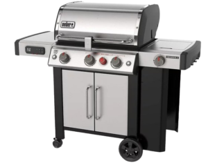 Weber Genesis II SX-335 Stainless 3 Burner Liquid Propane Gas Smart Grill