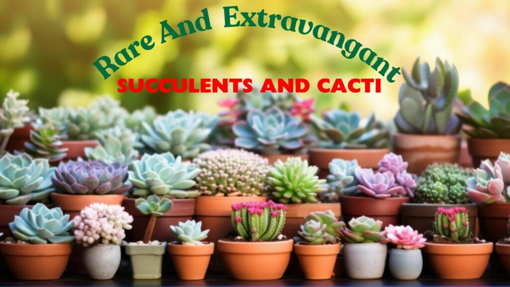 Rare And Extraordinary - Succulents And Cacti