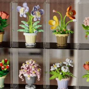 Flower Building Set for Adults,Plant Bouquet Toys Gifts for Kids Boys Girls Ages 6+(12 Kits)